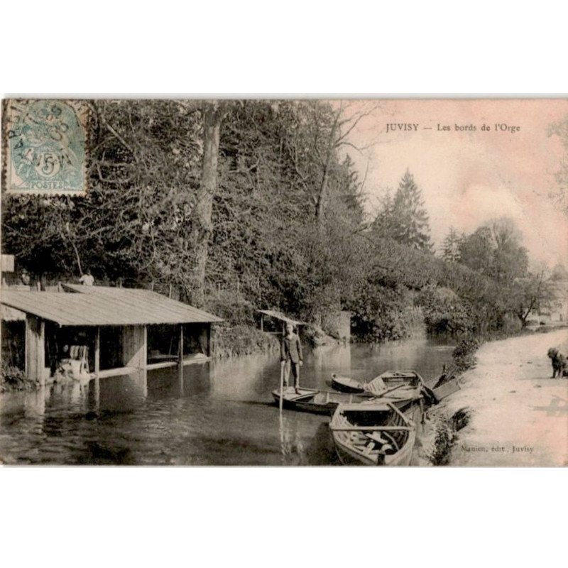 JUVISY-sur-ORGE: les bords de l'orge - très bon état