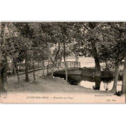 JUVISY-sur-ORGE: passerelle sur l'orge - très bon état