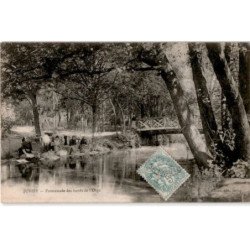JUVISY-sur-ORGE: promenade des bords de l'orge - très bon état