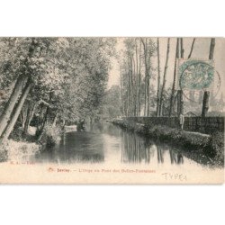 JUVISY-sur-ORGE: l'orge au pont des belles-fontaines - très bon état