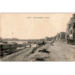 JUVISY-sur-ORGE: quai gambetta, le port - très bon état