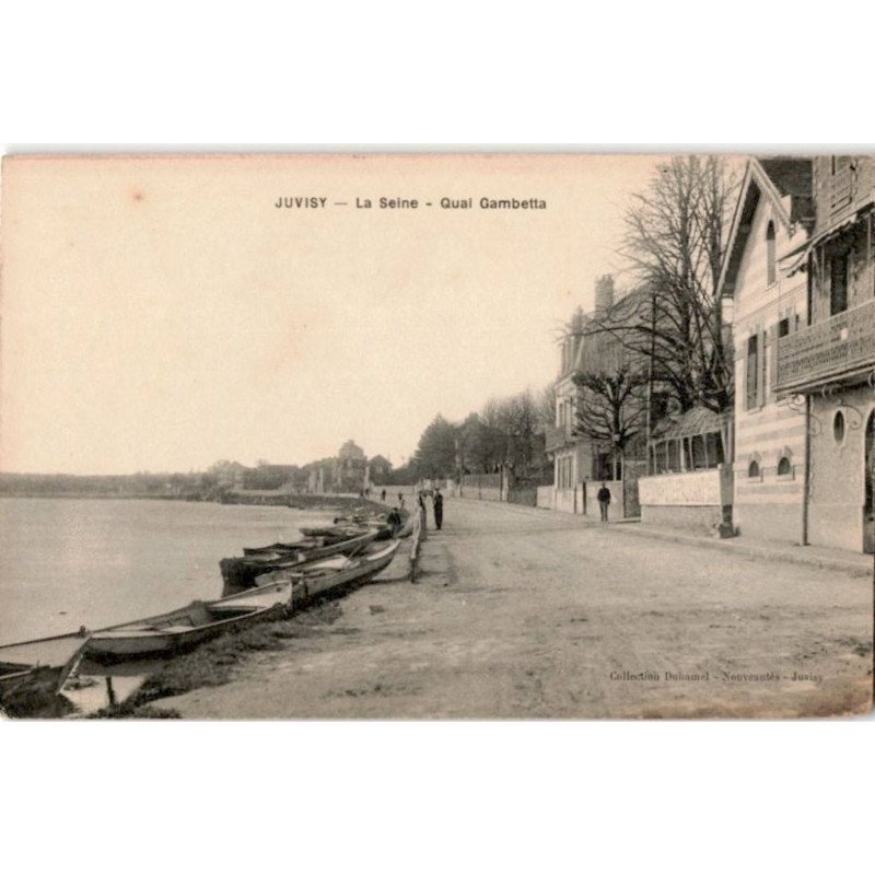 JUVISY-sur-ORGE: la seine, quai gambetta - bon état