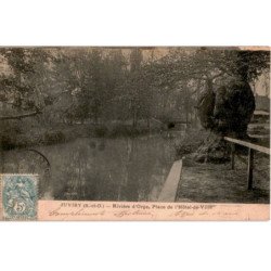 JUVISY-sur-ORGE: rivière d'orge, place de l'hôtel-de-ville - très bon état