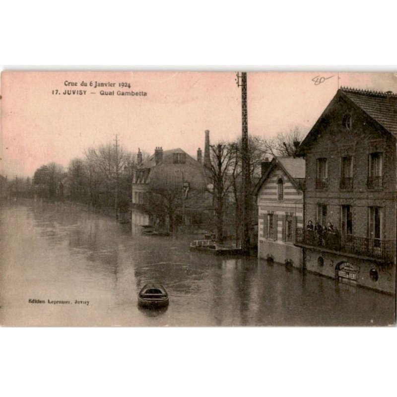 JUVISY-sur-ORGE: quai gambetta - très bon état
