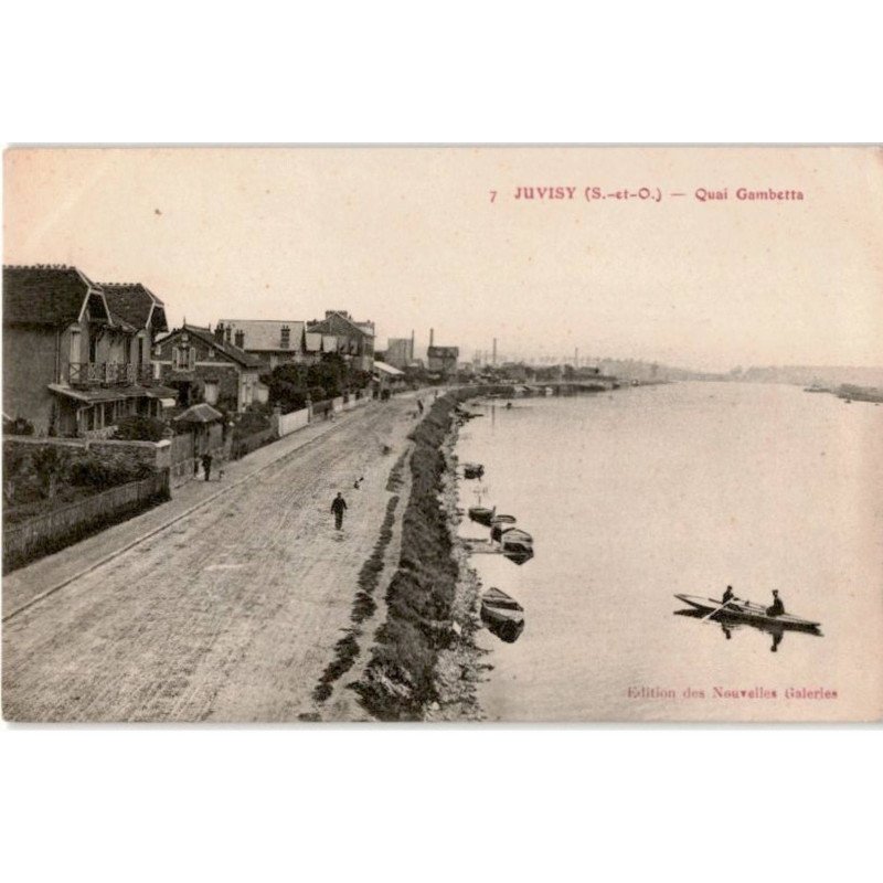 JUVISY-sur-ORGE: quai gambetta - très bon état