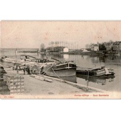 JUVISY-sur-ORGE: quai gambetta - très bon état