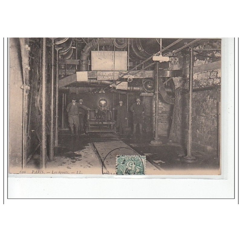 PARIS 1er : """"Paris Souterrain"""" - les égouts - - très bon état PARIS 1er : """"Paris Souterrain"""" - les égouts - - très bon état