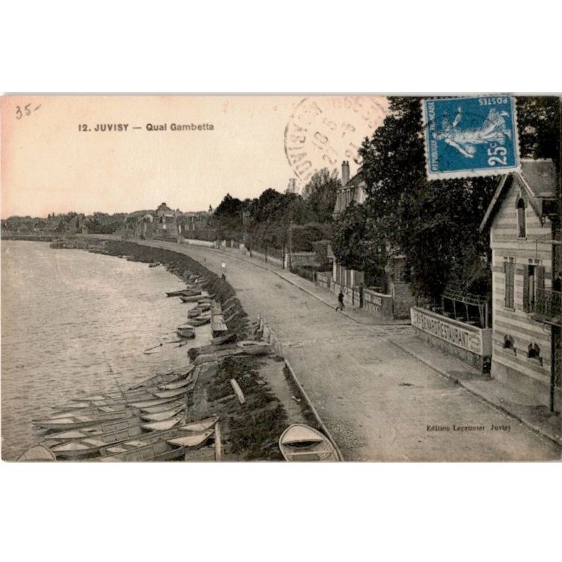 JUVISY-sur-ORGE: quai gambetta -  état