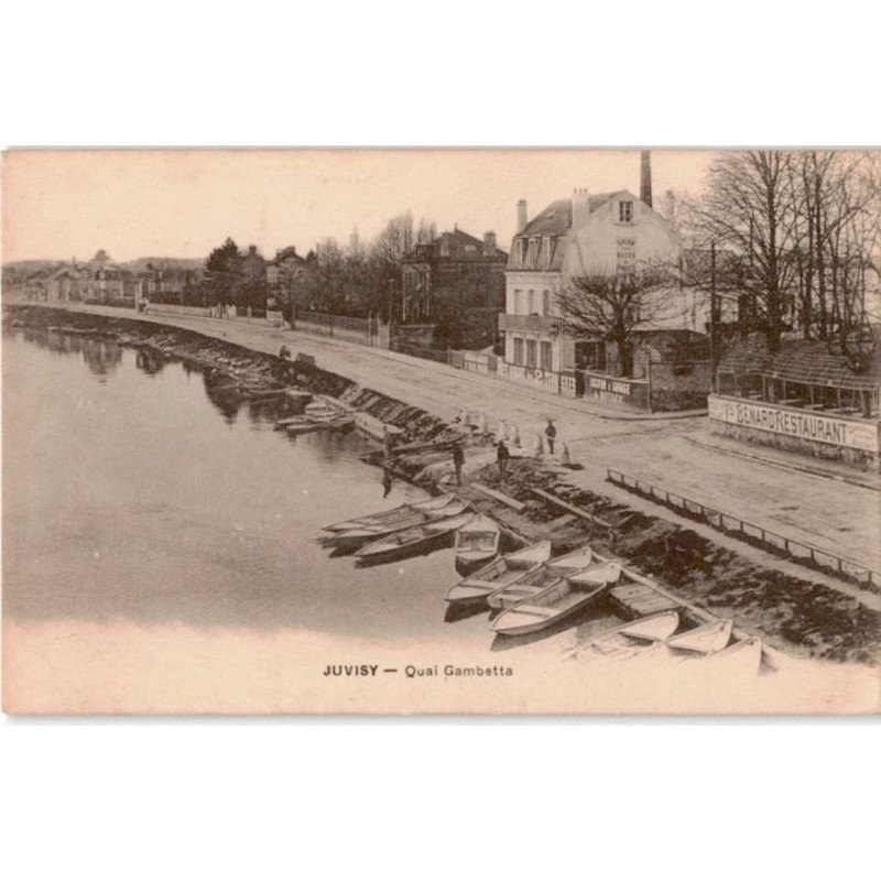 JUVISY-sur-ORGE: quai gambetta - très bon état