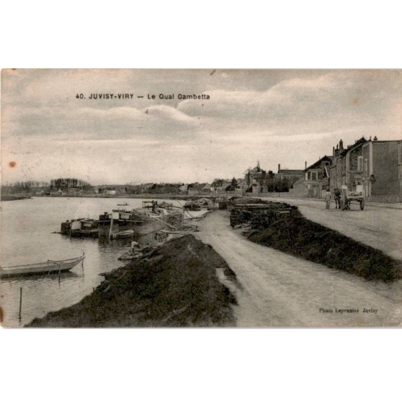 JUVISY-sur-ORGE: quai gambetta -  état