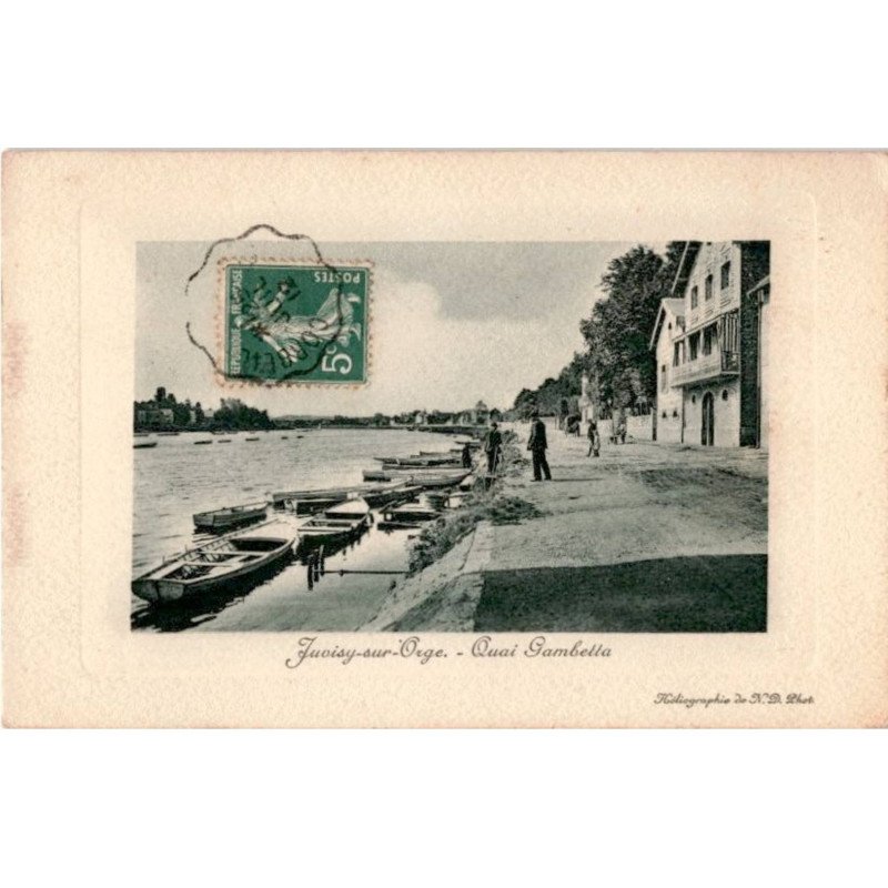 JUVISY-sur-ORGE: quai gambetta - très bon état