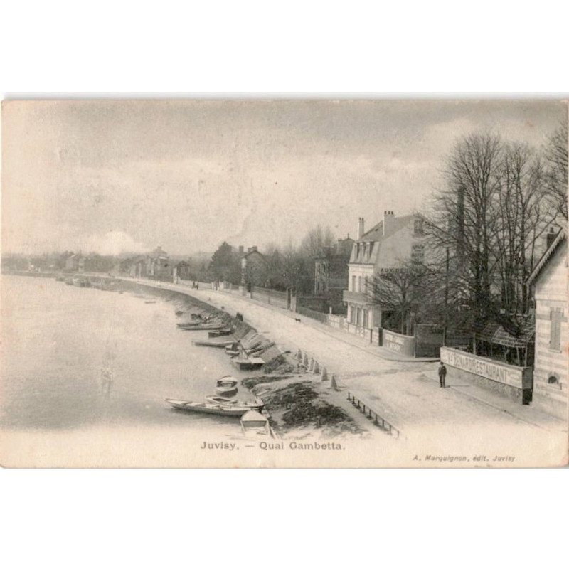 JUVISY-sur-ORGE: quai gambetta - très bon état