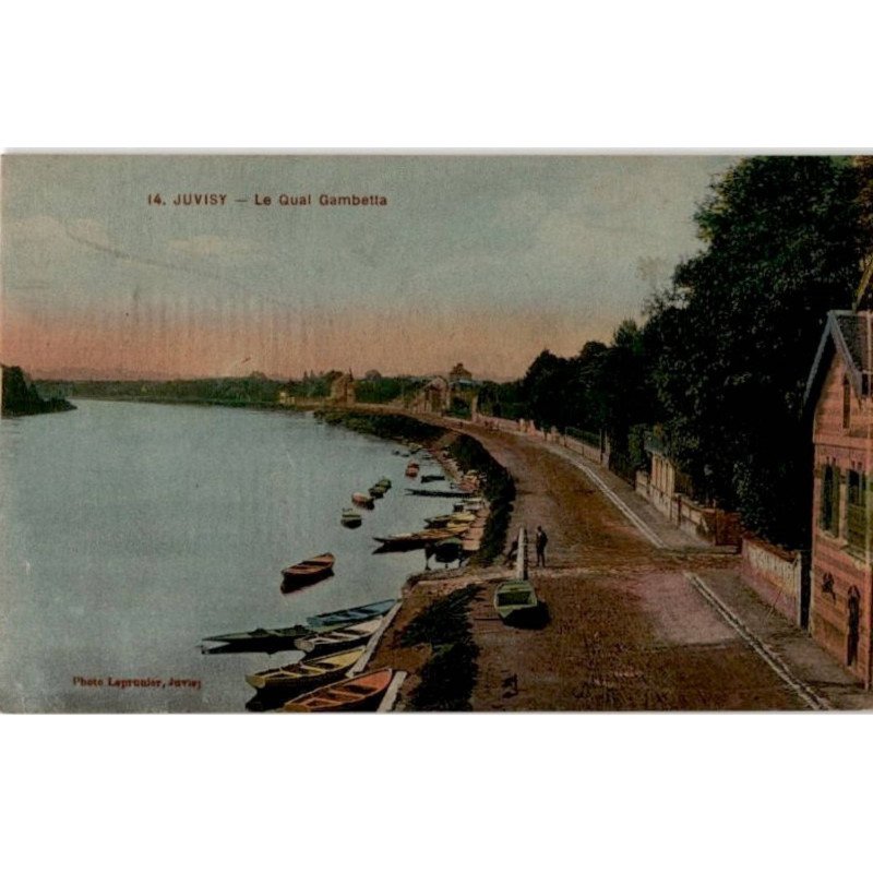 JUVISY-sur-ORGE: quai gambetta - très bon état