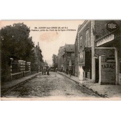 JUVISY-sur-ORGE: rue pasteur, près du pont de la ligne d'orléans - très bon état