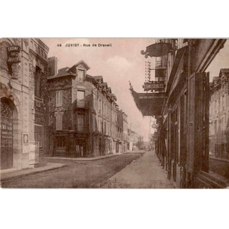 JUVISY-sur-ORGE: rue de dravaeil - bon état