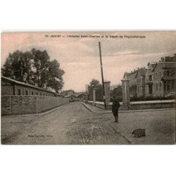 JUVISY-sur-ORGE: l'hôpital saint-charles et le dépôt de physiothérapie - très bon état