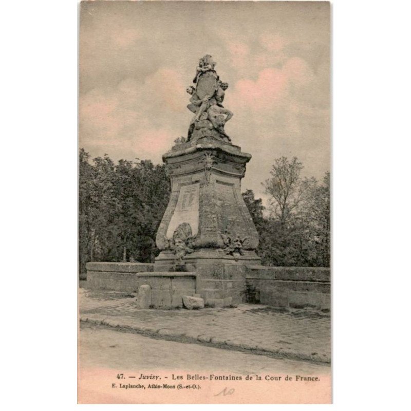 JUVISY-sur-ORGE: les belles-fontaines de la cour de france - très bon état