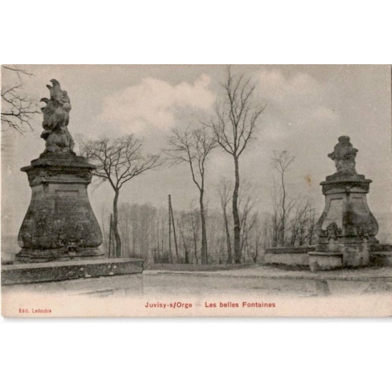 JUVISY-sur-ORGE: les belles fontaines - très bon état