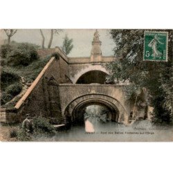 JUVISY-sur-ORGE: pont des belles fontaines sur l'orge - très bon état