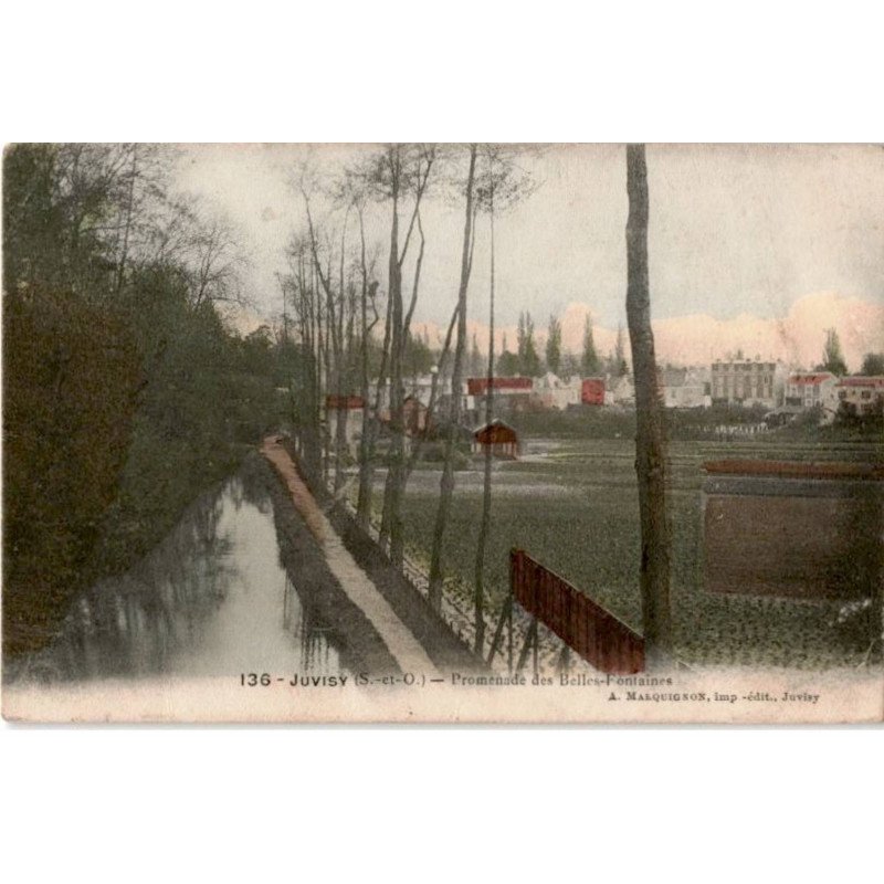 JUVISY-sur-ORGE: promenade des belles-fontaines - état