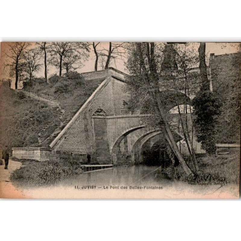 JUVISY-sur-ORGE: pont des belles-fontaines - bon état