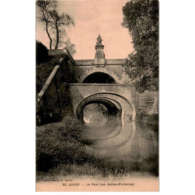 JUVISY-sur-ORGE: pont des belles-fontaines - très bon état