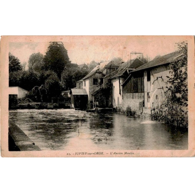 JUVISY-sur-ORGE: l'ancien moulin - état