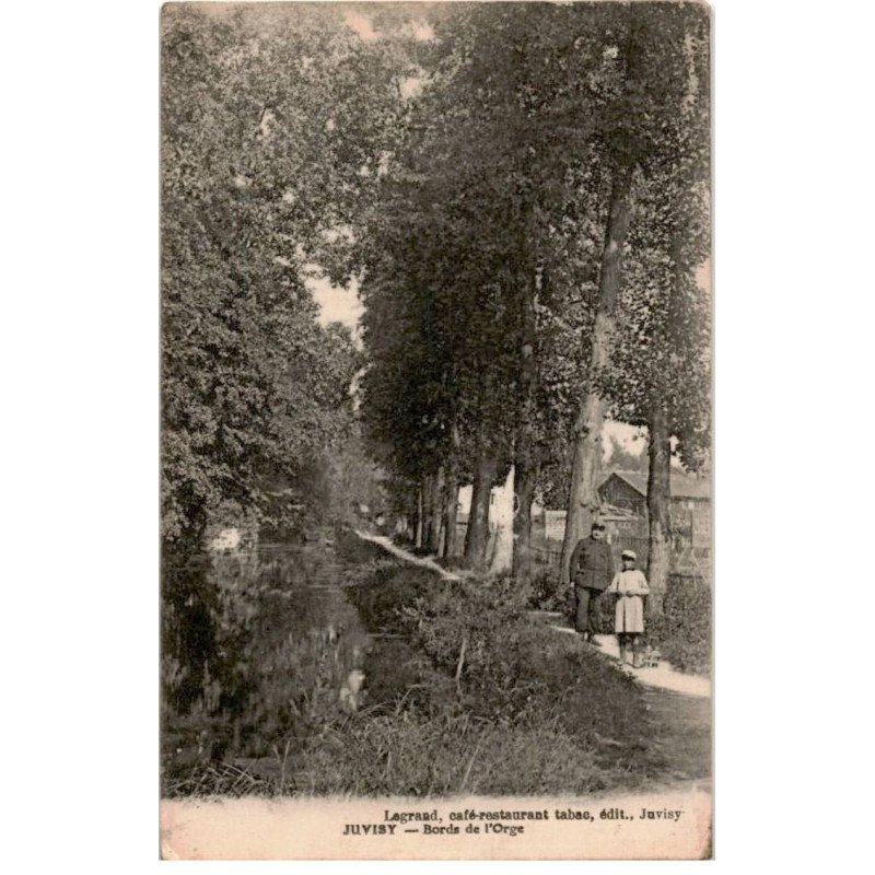 JUVISY-sur-ORGE: legrand, café-restaurant tabac, bords de l'orge - état
