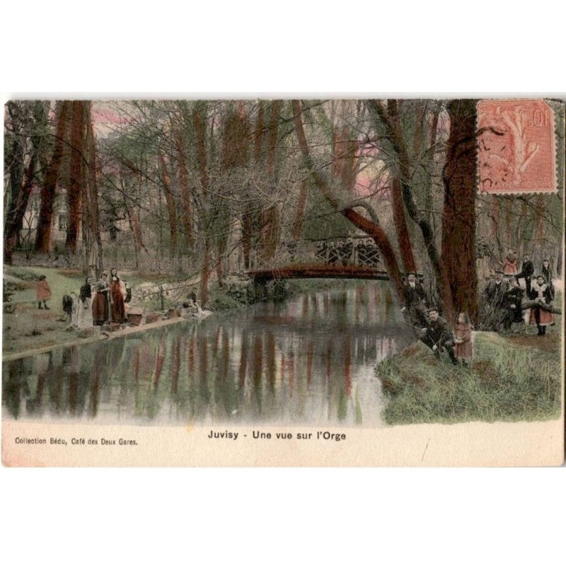 JUVISY-sur-ORGE: une vue sur l'orge - état