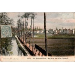 JUVISY-sur-ORGE: les bords de l'orge, vue prise des belles fontaines - bon état