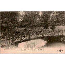 JUVISY-sur-ORGE: l'orge, le pont de la mairie - très bon état