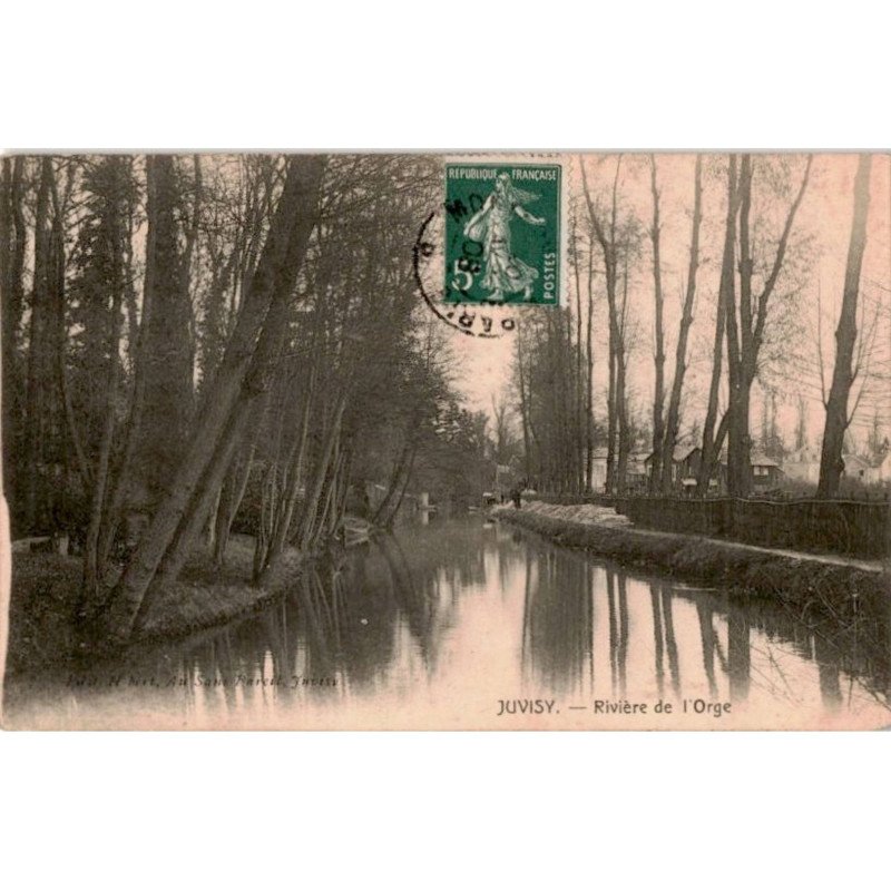 JUVISY-sur-ORGE: rivière de l'orge - très bon état