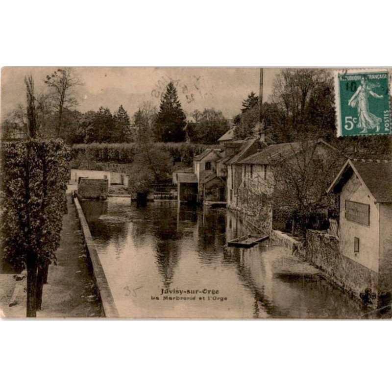 JUVISY-sur-ORGE: la marbrerie et l'orge - état