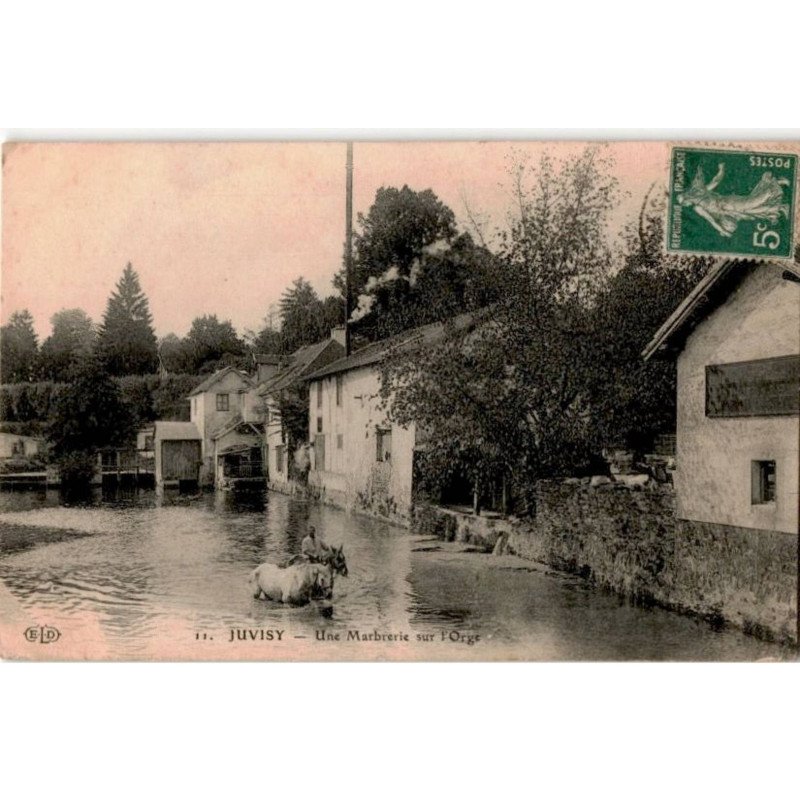 JUVISY-sur-ORGE: une marbrerie sur l'orge - très bon état