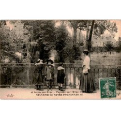 JUVISY-sur-ORGE: paysage de l'orge vue artistique - très bon état