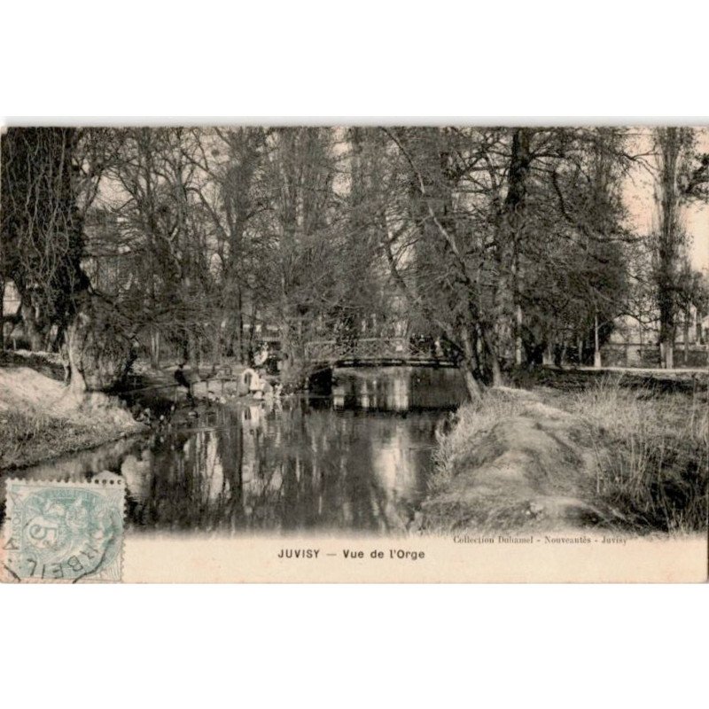 JUVISY-sur-ORGE: vue sur l'orge - très bon état