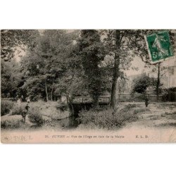 JUVISY-sur-ORGE: vue de l'orge en face de la mairie - très bon état