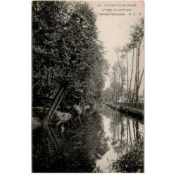 JUVISY-sur-ORGE: l'orge au pont des belles-fontaines - très bon état