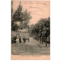 JUVISY-sur-ORGE: place du marché - état