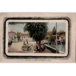 JUVISY-sur-ORGE: la place du marché et l'orge - très bon état
