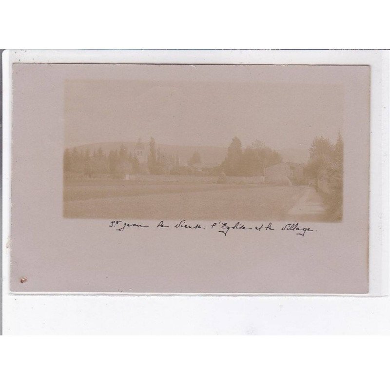 SAINT-JEAN-le-VIEUX: l'église et le village - état