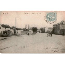 JUVISY-sur-ORGE: la place du marché - très bon état