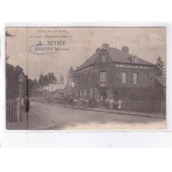 VERVINS: hôtel de la gare, café-restaurant A. WIMY - état