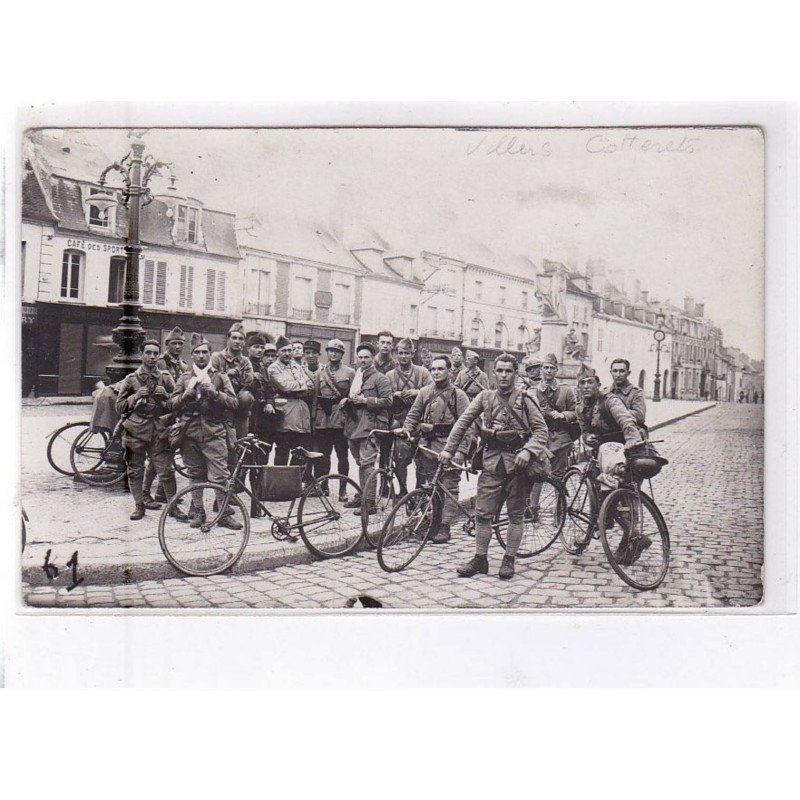 VILLER-COTTERETS: militaires, vélos - état