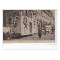 PARIS 1er : Mi-Carême 1906 - le char de la Maison Tranquille (rue de Rivoli) -très bon état