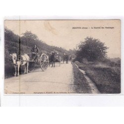 CROUTTES:, la rentrée des vendanges - état