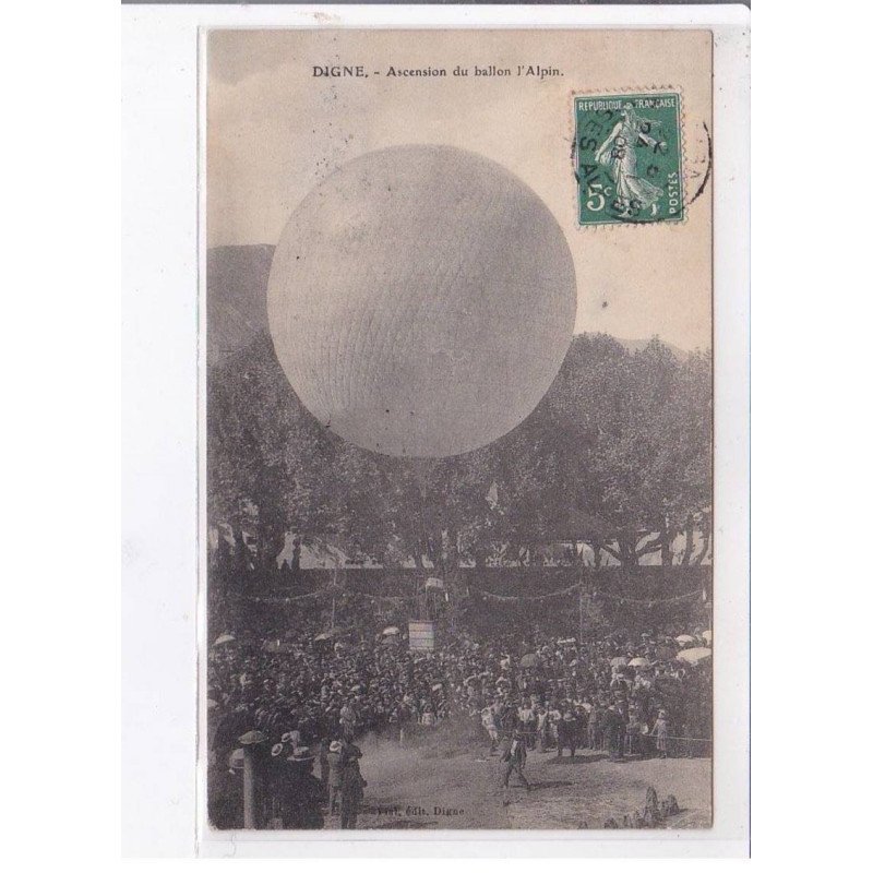 DIGNE: ascension du ballon l'alpin - état