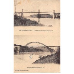 LA ROCHE BERNARD - L'Ancien et Nouveau Pont suspendu - très bon état