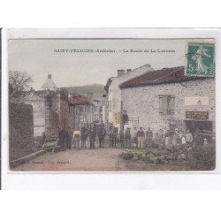 SAINT-FELICIEN: la route de la louvesc -  état