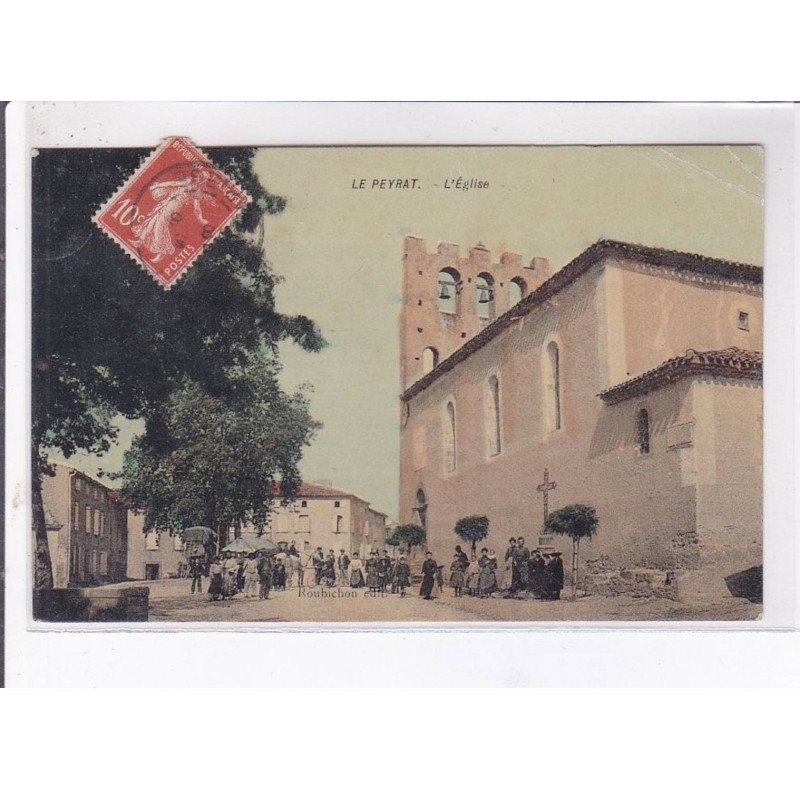 LE PEYRAT: l'église - état